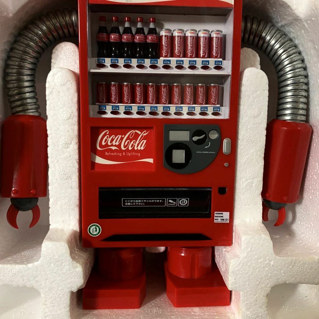 Coca-Cola - Vending Machine Robo (Red) フィギュア ダイキャスト 人形-