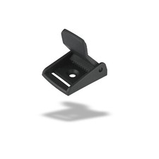 Klemmschnalle Klappschnalle f&uuml;r Gurtb&auml;nder Regulator Stopper Gurtband Schieber