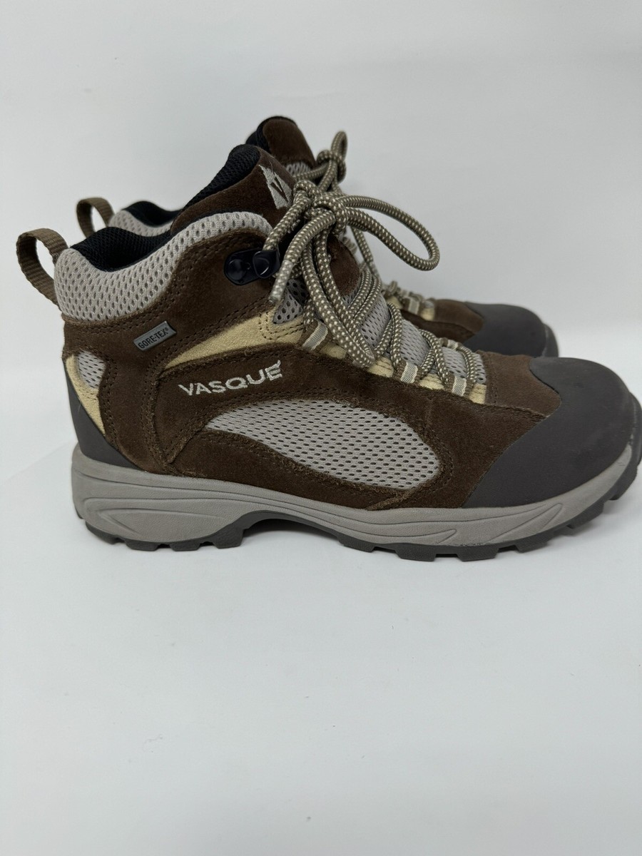 Vasque Womens RANGER GTX Gore-tex Brown Suede Hiking Boots Sz 7 7M
