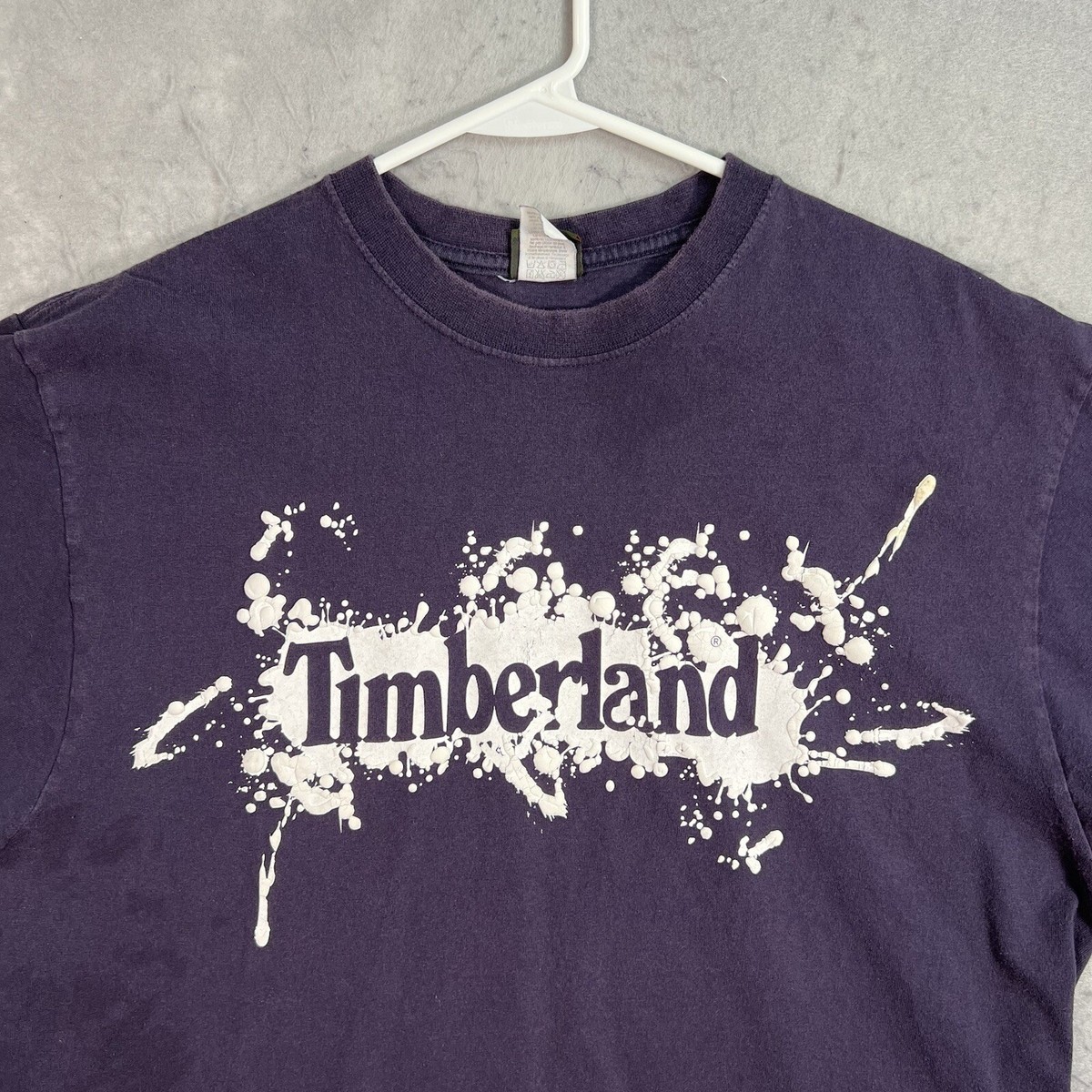 トップス 90s Timberland shirt grey VINTAGE Double Sided 90s Timberland Promo Rare | Depop