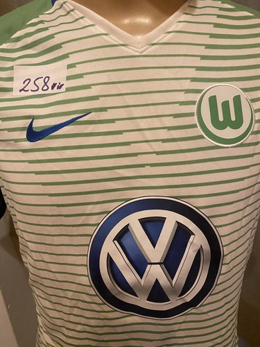 VfL Wolfsburg Original Nike Matchworn Trikot 2017/18 "VW" + Nr.10 Malli Gr.M - Bild 7 von 17
