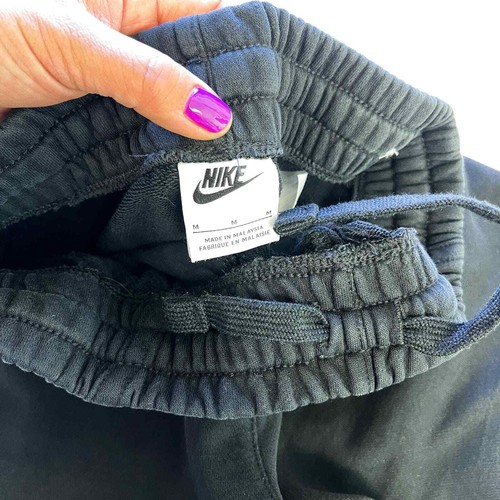 Nike (M) Boys French Terry Sweat Shorts Black Athletic - Picture 5 of 9