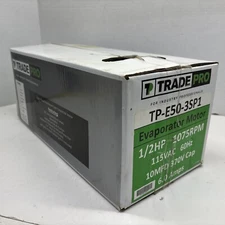 TRADEPRO TP-E50-3SP1 EVAPORATOR MOTOR 1/2 HP, 115V, 6.0AMP