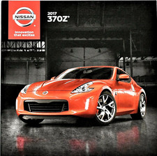 2017 NISSAN 370-Z  370Z SALES BROCHURE CATALO...