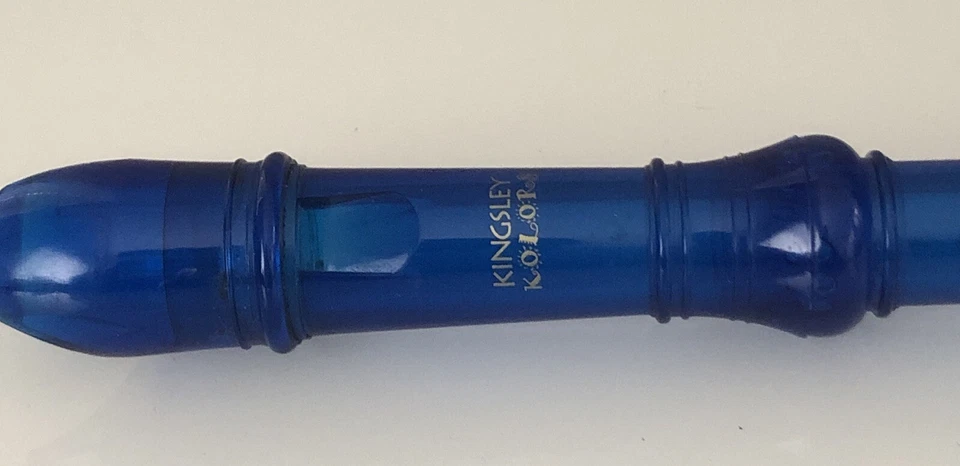Kingsley Kolors蓝色录音机长笛 — 第 3/4 张图片