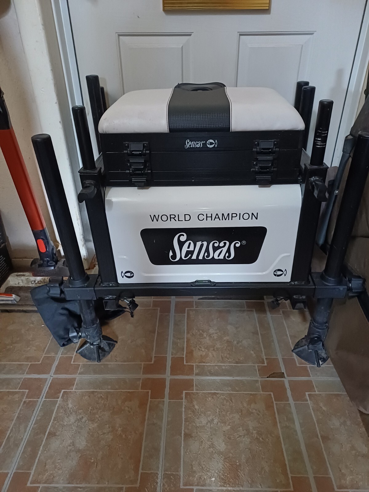 sensas fishing seat boxes eBay