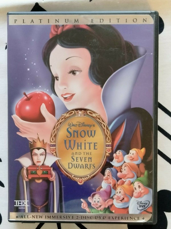 Platinum Edition Walt Disney’s Snow White And The Seven Dwarfs DVD  -Gently Used