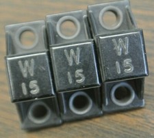 LOT of 3 / ALLEN-BRADLEY W15 THERMAL OVERLOAD HEATER ELEMENTS