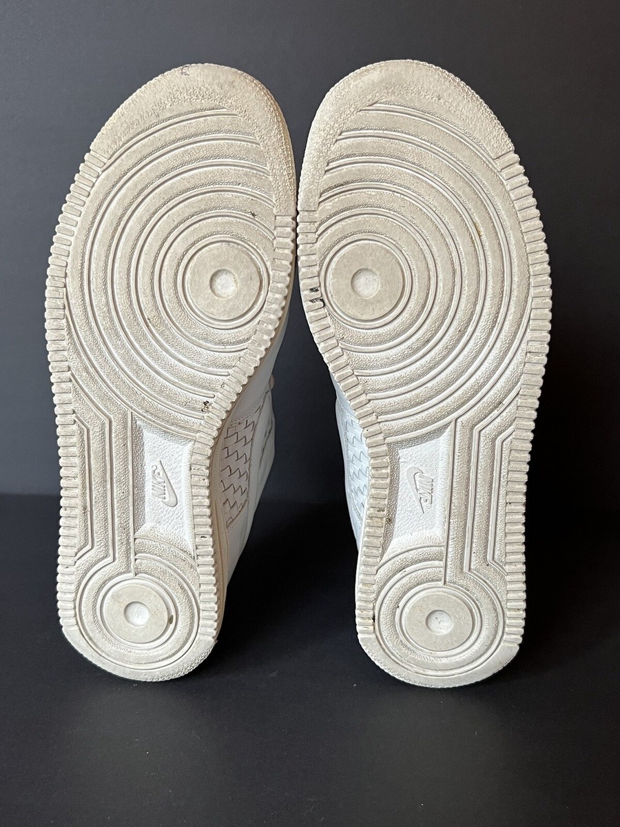 Lightly worn NIKE Air Force 1 Lux Low 2003 WHITE Italian Leather