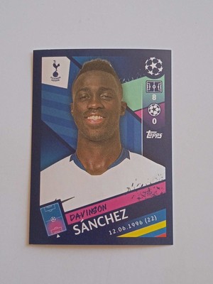 #201 Davinson Sanchez Tottenham Hotspur - 2018/19 Champions League Topps