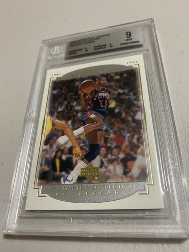 2000 Upper Deck Legends Master Collection Isiah Thomas Beckett Graded BGS 9 MINT - Picture 4 of 8