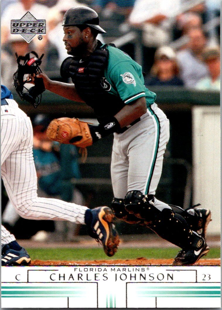 2002 Upper Deck Charles Johnson    #370