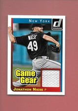 2014    Jonathon Niese, Panini - Donruss, Game Gear, Jersey