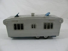 Shioji SSS Japan Tin Lithograph 9" Camping House Trailer for Parts / Restore