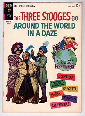 THE THREE STOOGES #15 5.0 1964 OFF-WHITE/WHITE PAGES
