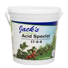 Jack's Classic 17-6-6 Acid Special Water-Soluble Fertilizer, 4lbs