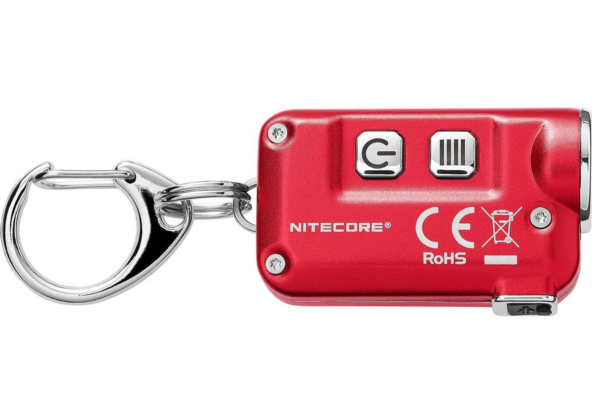 【定価以下】Supreme NITECORE 380LUMENS ライト Supreme x Nitecore TINI RECHARGABLE MINI METALLIC KEYCHAIN