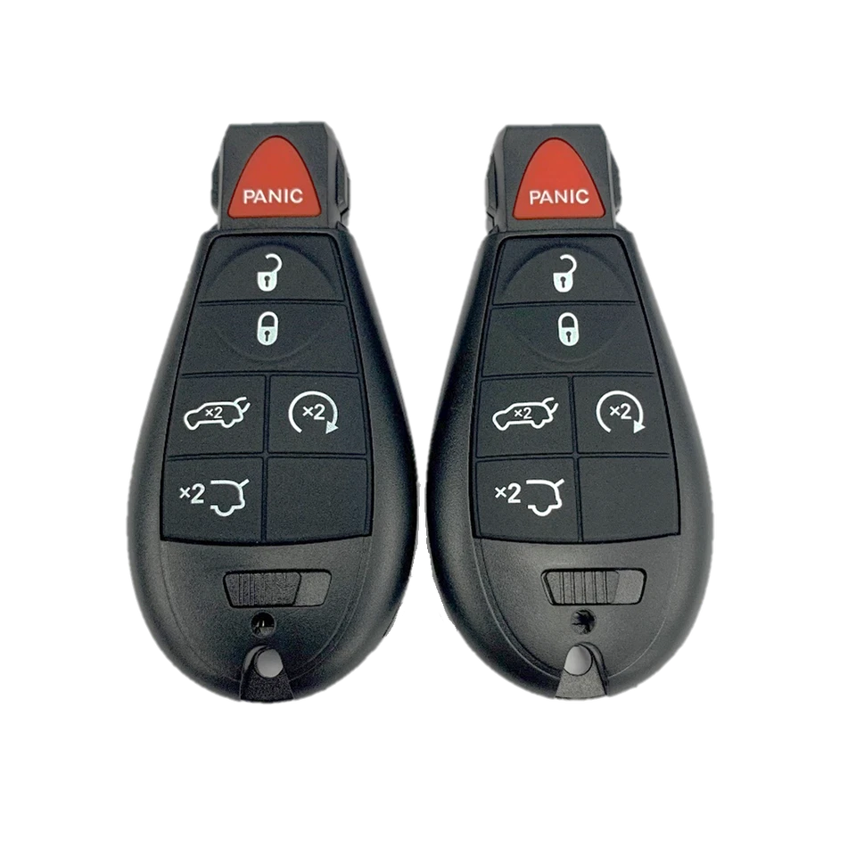 2 nuevos llaveros remotos de entrada sin llave electrónica OEM Fobik 6 botones IYZ-C01C Foto 4 de 4