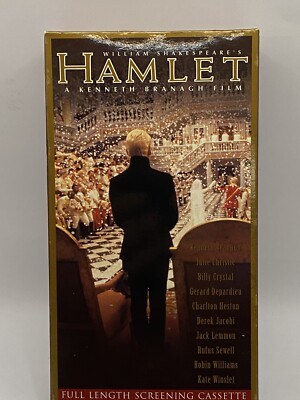 HAMLET 2 TAPE VHS SET KENNETH BRANAGH KATE WINSLET - PROMO SCREENER