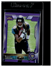 2015 Topps Chrome #147 Rashad Greene Purple Refractor