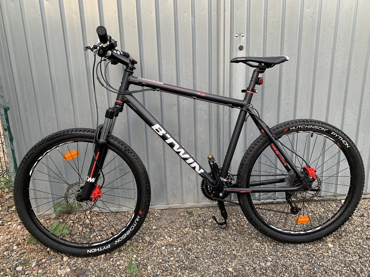 VÉLO VTT - B’TWIN ROCKRIDER 520 - 26” - XL - EXCELLENT ÉTAT