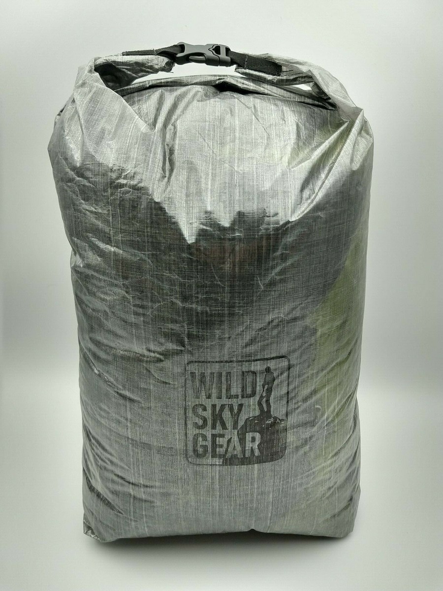 Wild Sky Gear DCF Cuben fibre Dyneema BIG Dry Bag Ultralight 24g