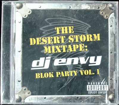DJ ENVY ''THE DESERT STORM MIX-TAPE BLOK PARTY VOL. 1'' 2003 CD 21 TRACKS *SEALED*