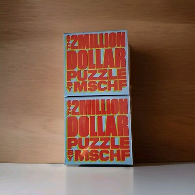 Lot Of 2-2 Million Dollar Sealed Brain Teaser Complicated 500 Piece Puzzle F27