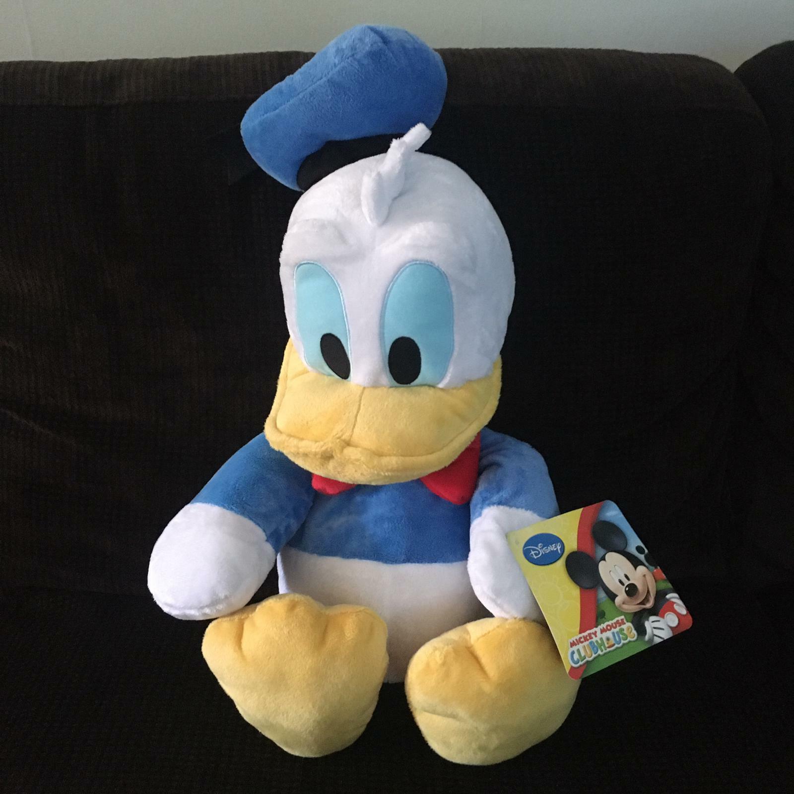 Disney Clubhouse Donald Flopsie By Posh Paws Int. Soft Plush Toy - EX-DISPLAY