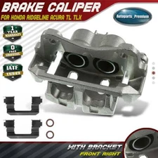 Front Right Passenger Brake Caliper w/ Bracket for Honda Ridgeline Acura TL TLX
