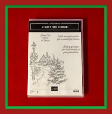 Stampin' Up! LIGHT ME HOME Stamp Set .... From Our Home To Yours  #277