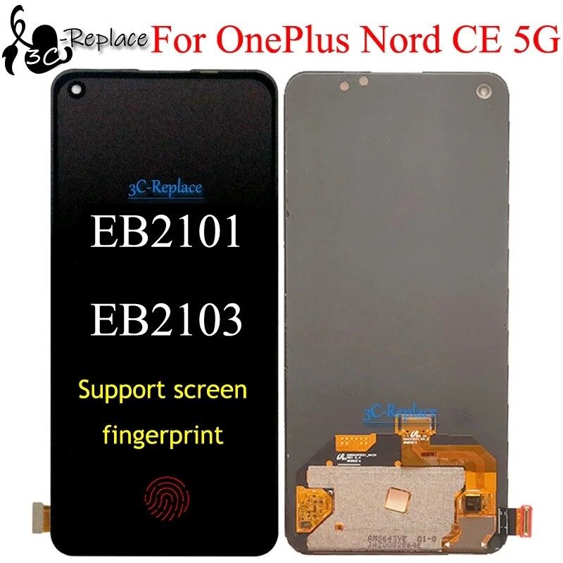 OnePlus Nord CE 5G - LCD Display + Touch Screen