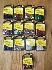 8mm ROUND CUP SEQUINS-5g per pack -CHOICE OF 13 COLOURS- CARDMAKING,SEWING,CRAFT