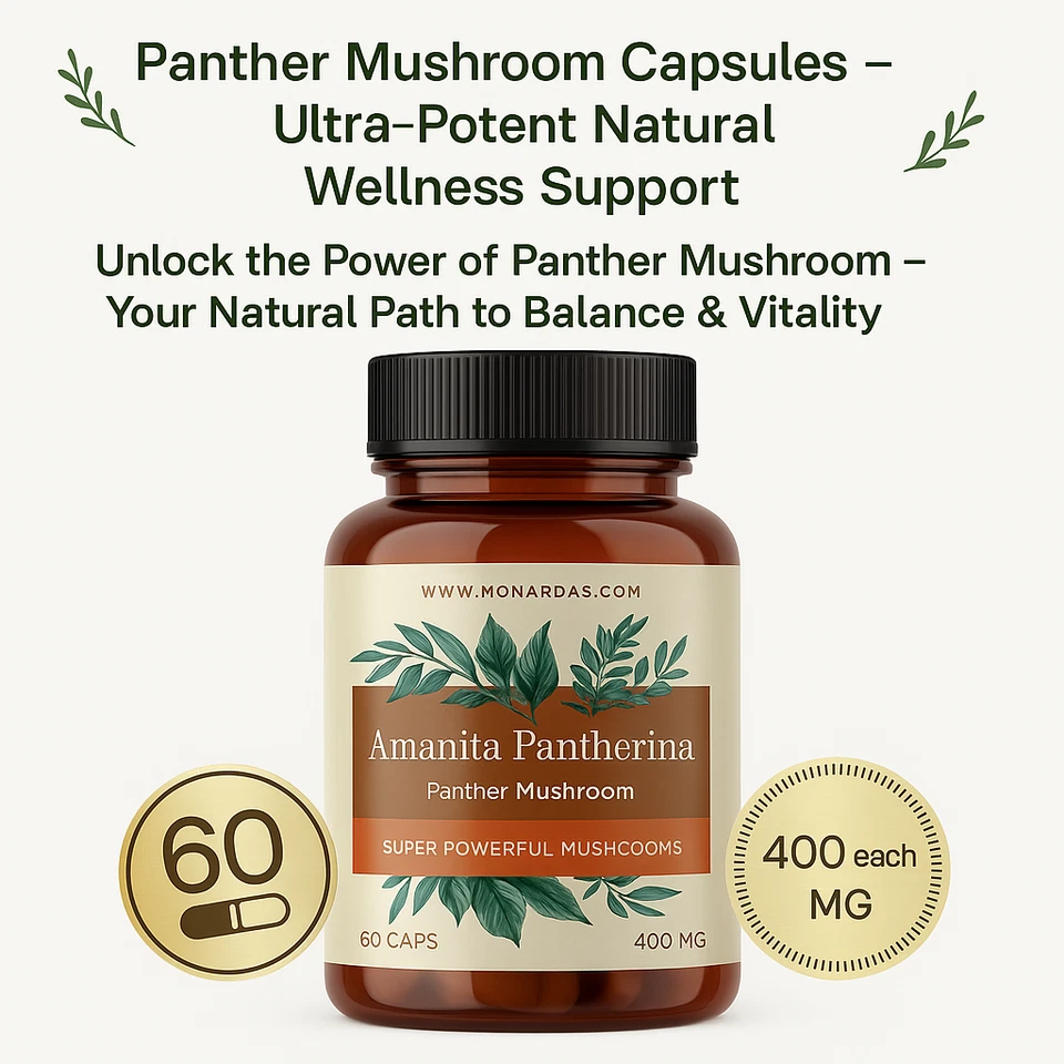 Natural Supplement Bottle