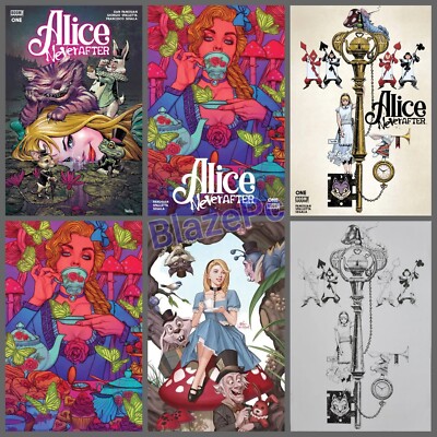 Alice Never After #1 Cover A B F Variant Set or 1:10 1:25 1:50