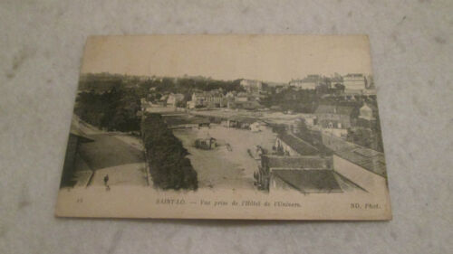 CPA carte postale Saint Lô / Vue prise de l'Hotel de l'Univers 1920 - Photo 1/2
