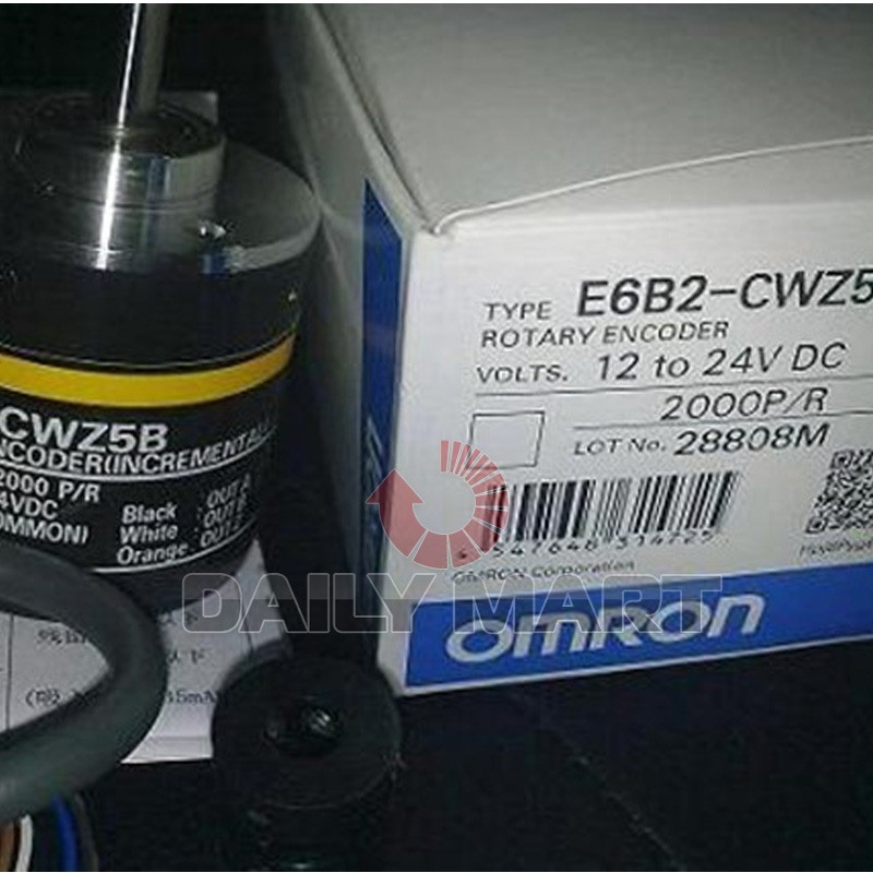 OMRON E6B2-CWZ5B E6B2CWZ5B 2000 P/R Rotary Encoder New in Box Free Ship