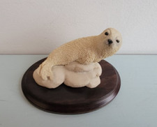 Vintage 1992 Country Artists Baby Seal Pup Mounted