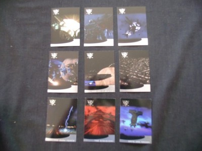 Babylon 5 Season 5 Trading Card Third Space Chase Card Full Set Skybox