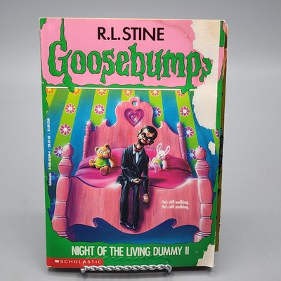 Goosebumps 31 R.L. Stine Night Of The Living Dummy 2 1st printing Slappy, DMG