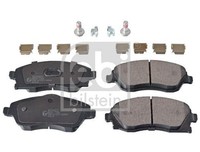 Febi Bilstein Bremsbelagsatz, Scheibenbremse 16748 FüR Opel
