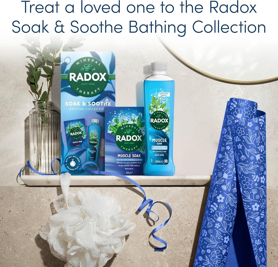 Radox Soak & Soothe Bathing Collection Gift Set perfect for any ...