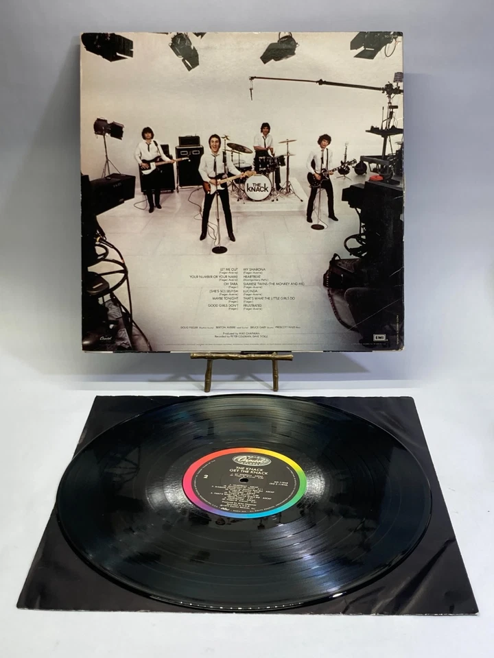 The Knack Get The Knack Vintage Vinyl LP 1979 Capitol Record SO-11948 - Image 4 of 4