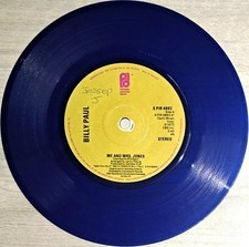 Billy Paul - Me And Mrs. Jones - S PIR 4893 - *BLUE VINYL* - 7" Single - VG