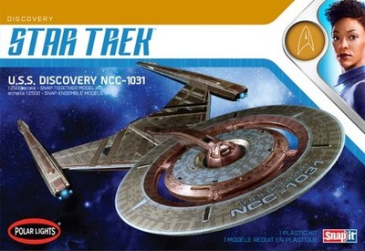 Polar Lights 961 1:2500 Star Trek U.S.S. Discovery NCC-1031 Plastic Model Kit