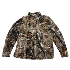 SHE Outdoor Snap Button Jacket Lightweight Women’s Sz L Hunting Camo Realtree