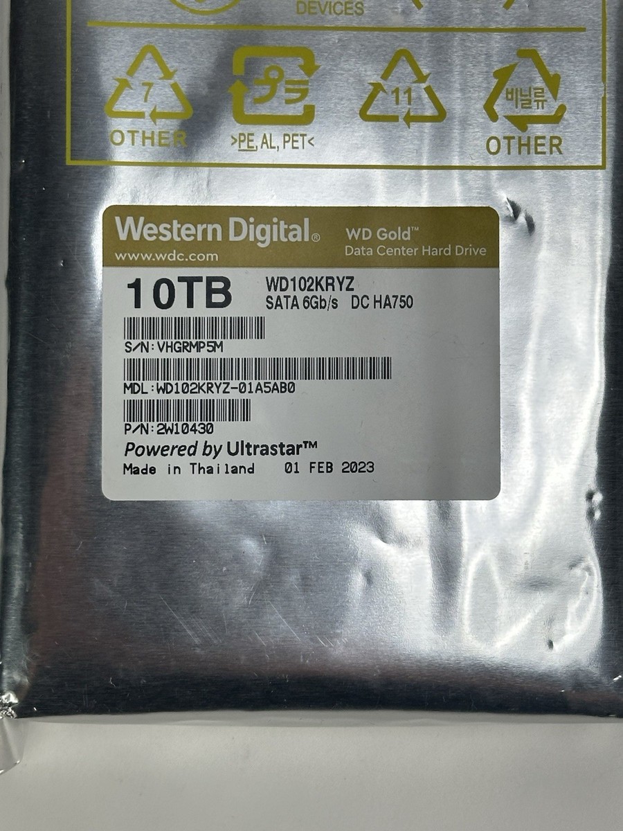 Western Digital WD Gold (7200RPM, 3.5