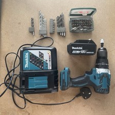 Unofficial Working Cordless Combi Drill With 1 x 5.0Ah Battery & Charger