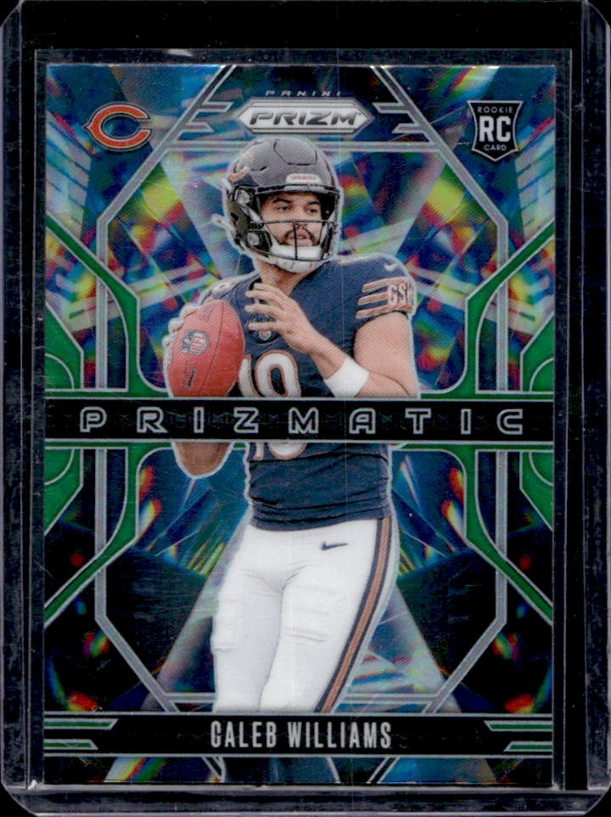 2024 Prizm Caleb Williams Prizmatic RC Green Rookie #1 Bears
