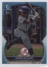 2023 Bowman Draft Chrome Sky Blue Refractor Keiner Delgado #BDC-119 12zw